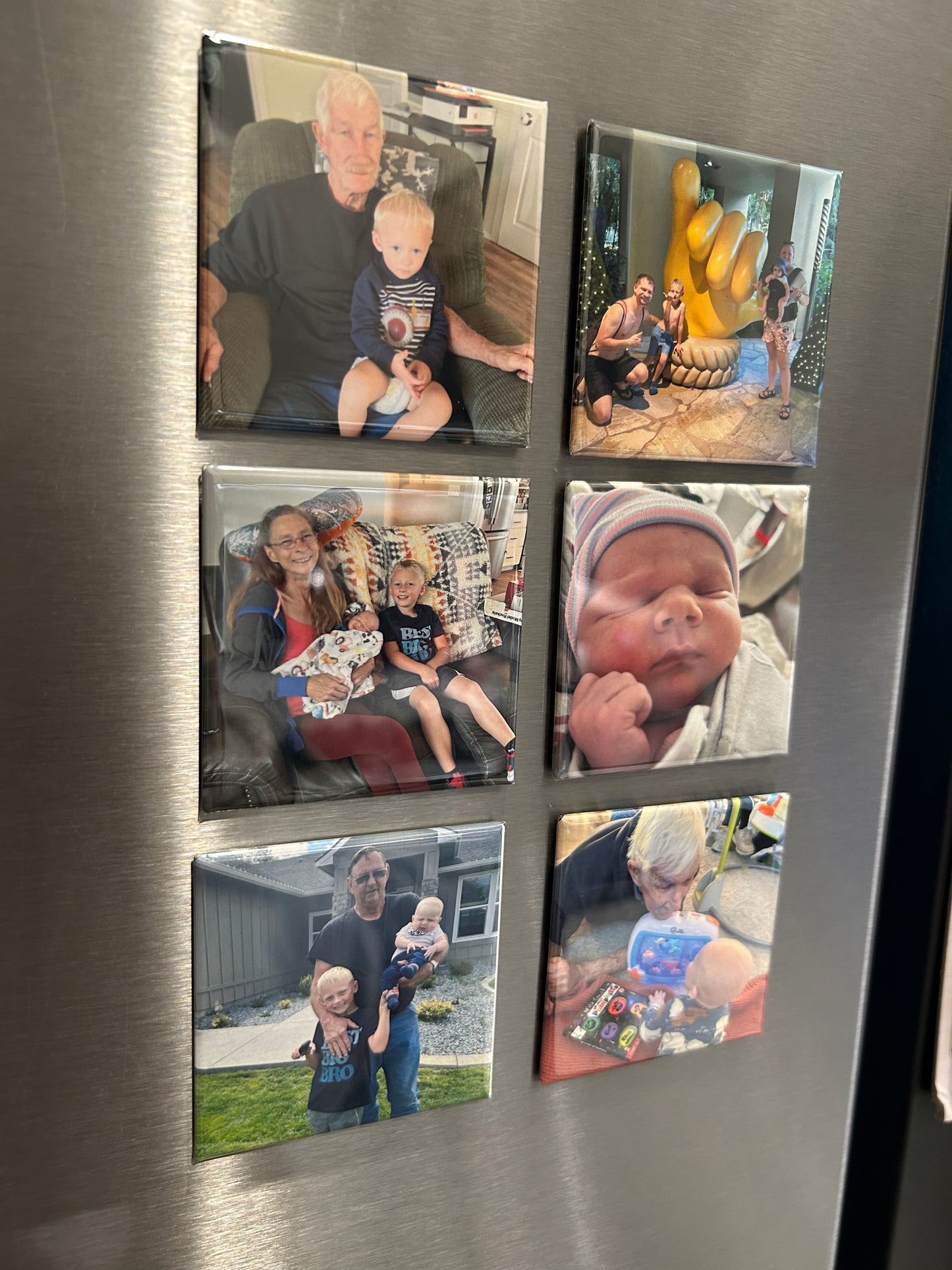 Custom Photo Magnets- Set of 6